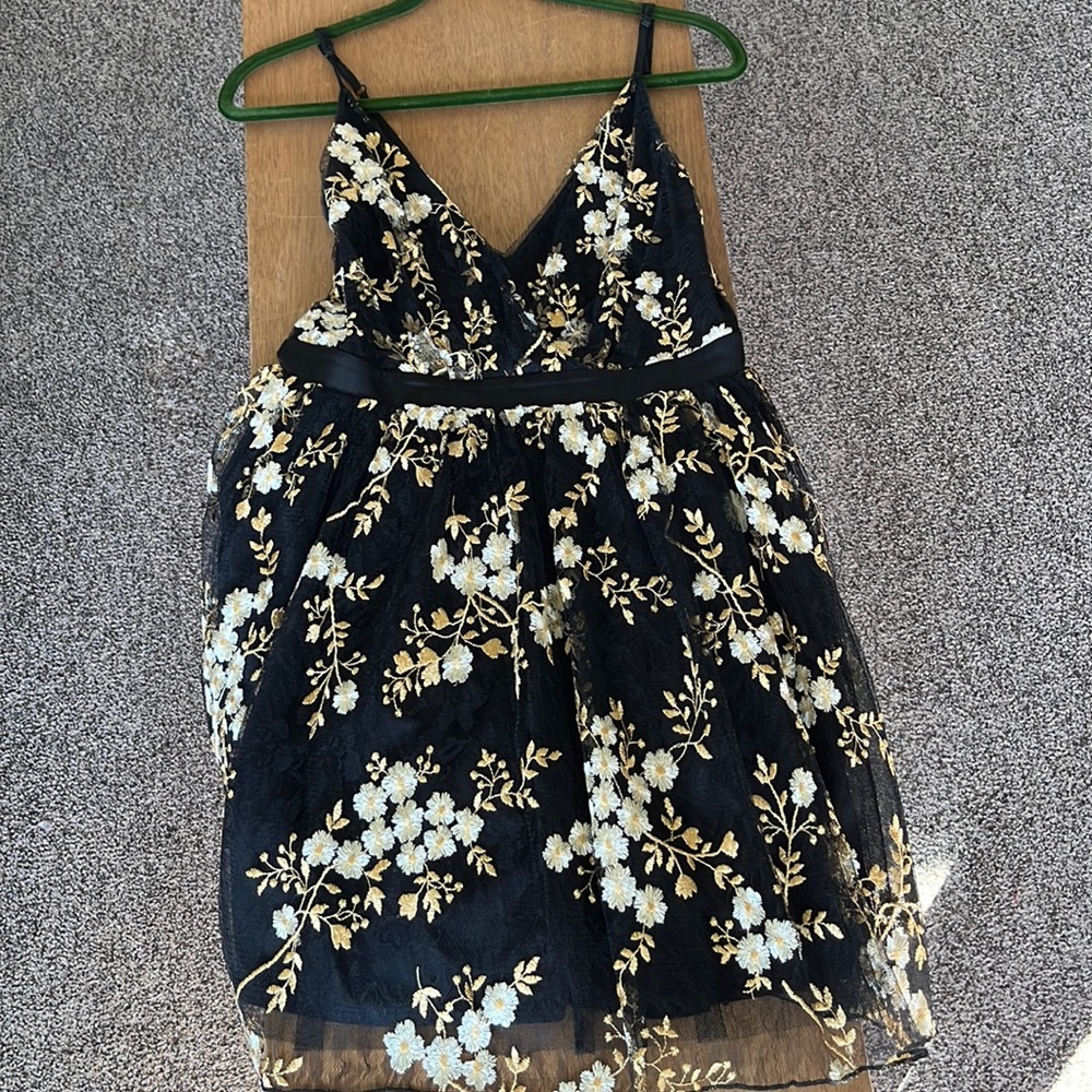 Evening lace dress